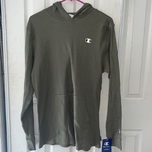NWT Men’s Lightweight Hoodie Sweatshirt in Green